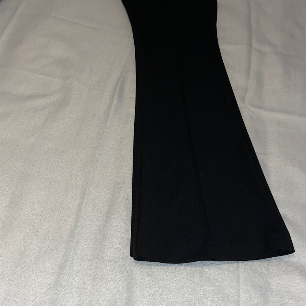 Express Black Flare Super High Rise - Picture 3 of 10
